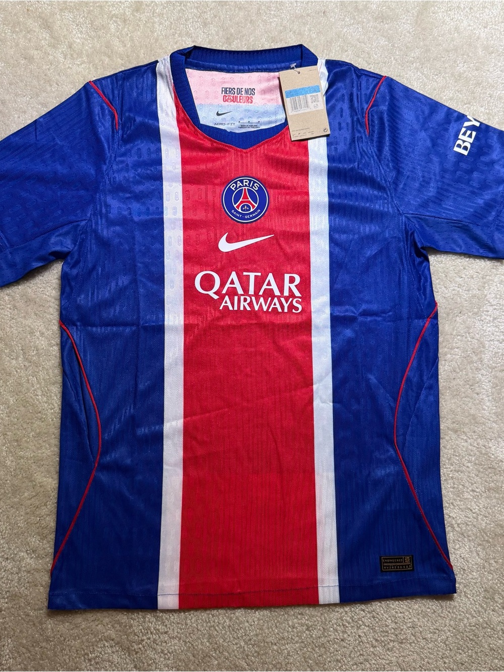 Nike PSG Home Soccer Jersey (Medium)